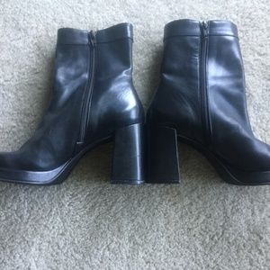 Enzo Angiolini Leather Vintage Boots